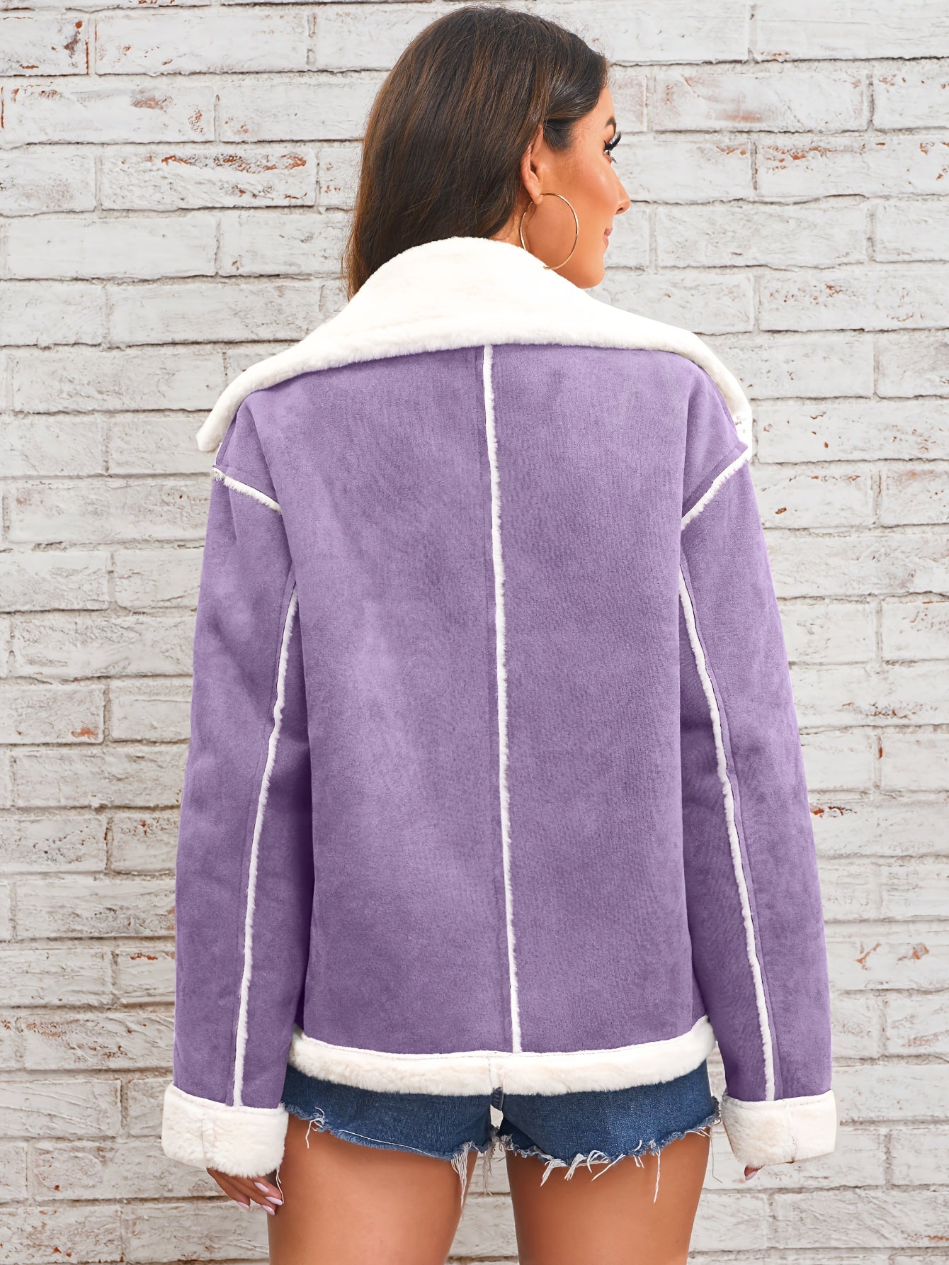 Cozy Chic Lapel Jacket – Winter Warmth Redefined