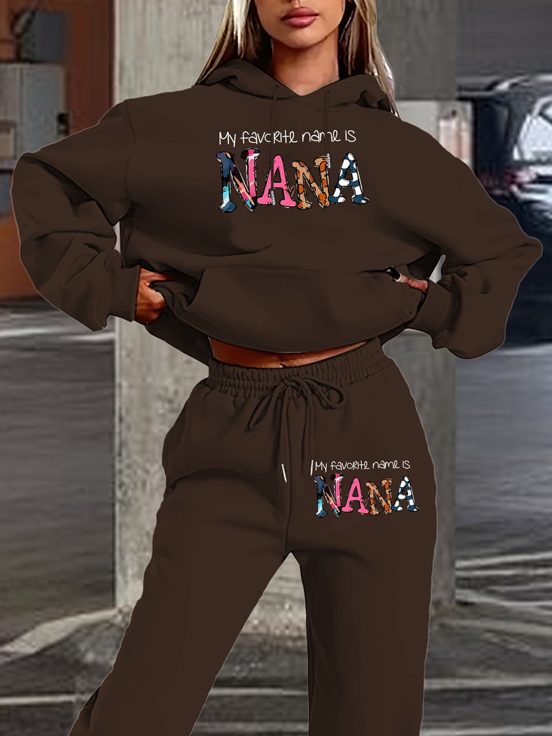 Geo-Chic Hoodie & Pants Set